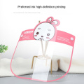 En gros, belle sirène Unicorn Design Kids Face Shield Anti Fog Children Face Shield Cover avec un groupe élastique pour les enfants